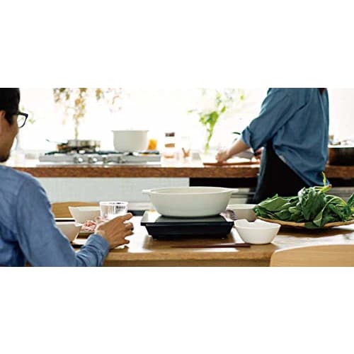 KINTO KAKOMI IH Earthenware Pot, 2.5L, White, Gift, 25192