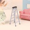 Doll House Ladder 1/12 Miniature Furniture Toy Doll House Accessory for Kids Pretend Play Craft Model Project Decoration