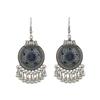 Trendy Ethnic Boho Vintage Drop Dangle Beads Tassel Earrings For Women Bohemian Enameled Indian Zircon Fashion Long Earrings