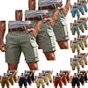 Men's Cargo Shorts Loose Fit Knee Length with Multiple Pockets for Summer Sports & Outdoor Activities