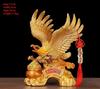 Feng Shui Resin Animal Eagle Grand Display Ornaments Company Desk Study Living Room Decor