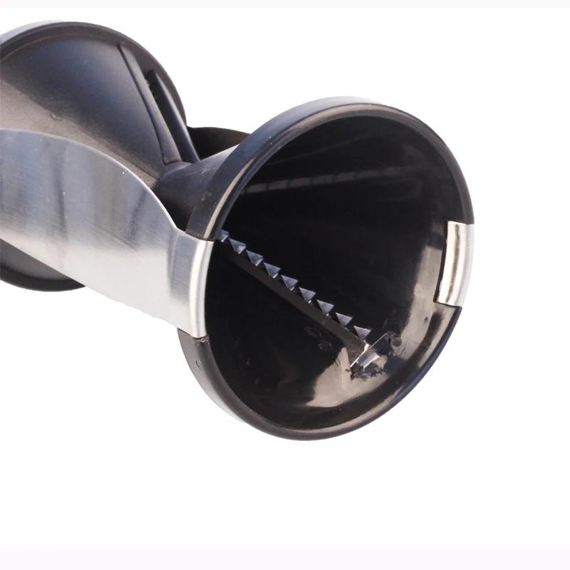 Portable Vegetable Spiralizer Slicer Handheld Peeler Stainless Steel Spiral Slicer Carrot Julienne Cutter Kitchen Accessories