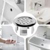 Electroplated surface Sink Overflow Cover Plastic Overflow Ring Cover Basin Trim Ring  Kitchen
