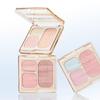 Everbab - Bow Series 3-Color Soft Blend Blush Palette - 3 Types