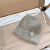 Versatile children's knitted hat with wool baby wool hat Boys and girls autumn and winter warm fashion pullover hat