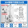 Jucheng 304 Stainless Steel Sewage Pump