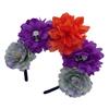 Witch Skull Dark Flower Headwear Party Sexy Headband Devil Skull Animation Hair Hoop for Live Show Role Play