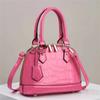 Solid Pu Color Shell Shaped Handbag With Mobile Card Pouches For Outings Casual