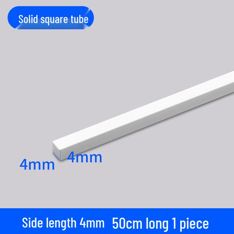DIY Sand Table Model Kit: ABS Rods, Glue Sticks, Half-Round & Square Tubes