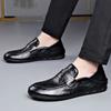 Men Loafers Casual Shoes Genuine Leather Men's Walking Shoes New Handmade Moccasins Shoes Soft Soled Slip-on Leather Dress Shoes