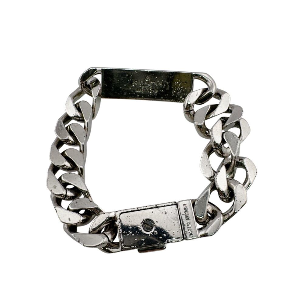 LOUIS VUITTON M00269 Chain bracelet Monogram Silver bracelet Silver Silver Used