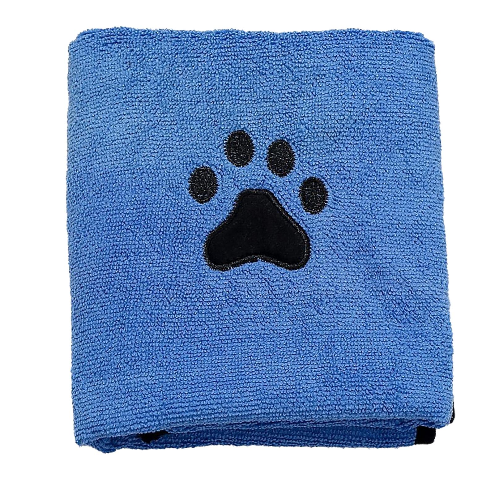 

Pet Towel Quick Drying Super Absorbent Soft Comfortable Coral Fleece Dog Bath Towel Pet Grooming Tow