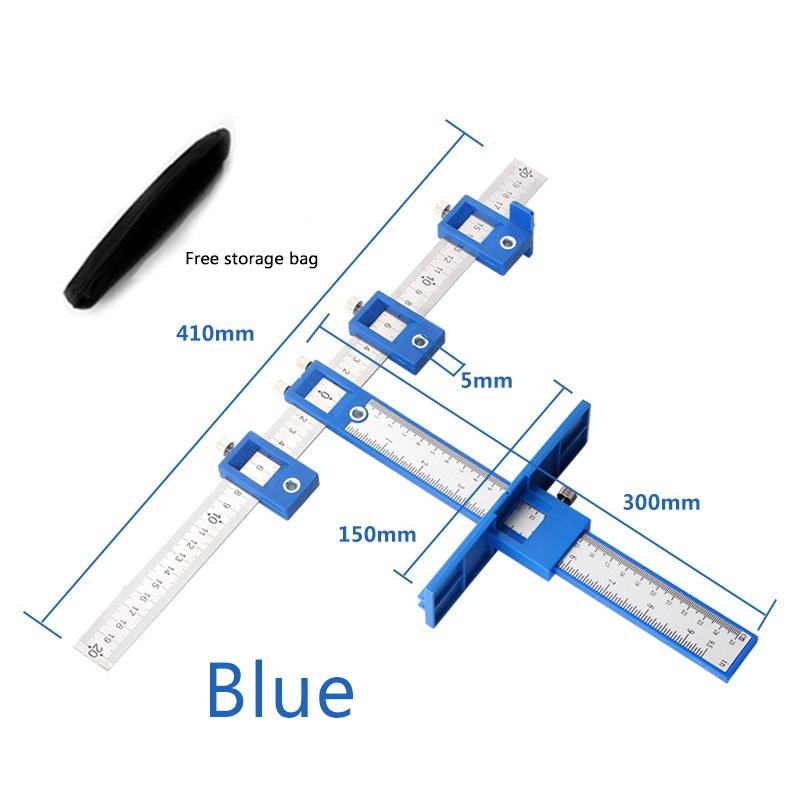 Hole Punch Jig Tool Drill Guide Sleeve for Cabinet Hardware Woodworking Drilling