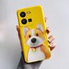 For vivo Y35 4G Protective Case For vivo Y35 4G Fashion Cartoon Phone Cases For vivo Y35 4G Beautiful Painting Back Cover Coque