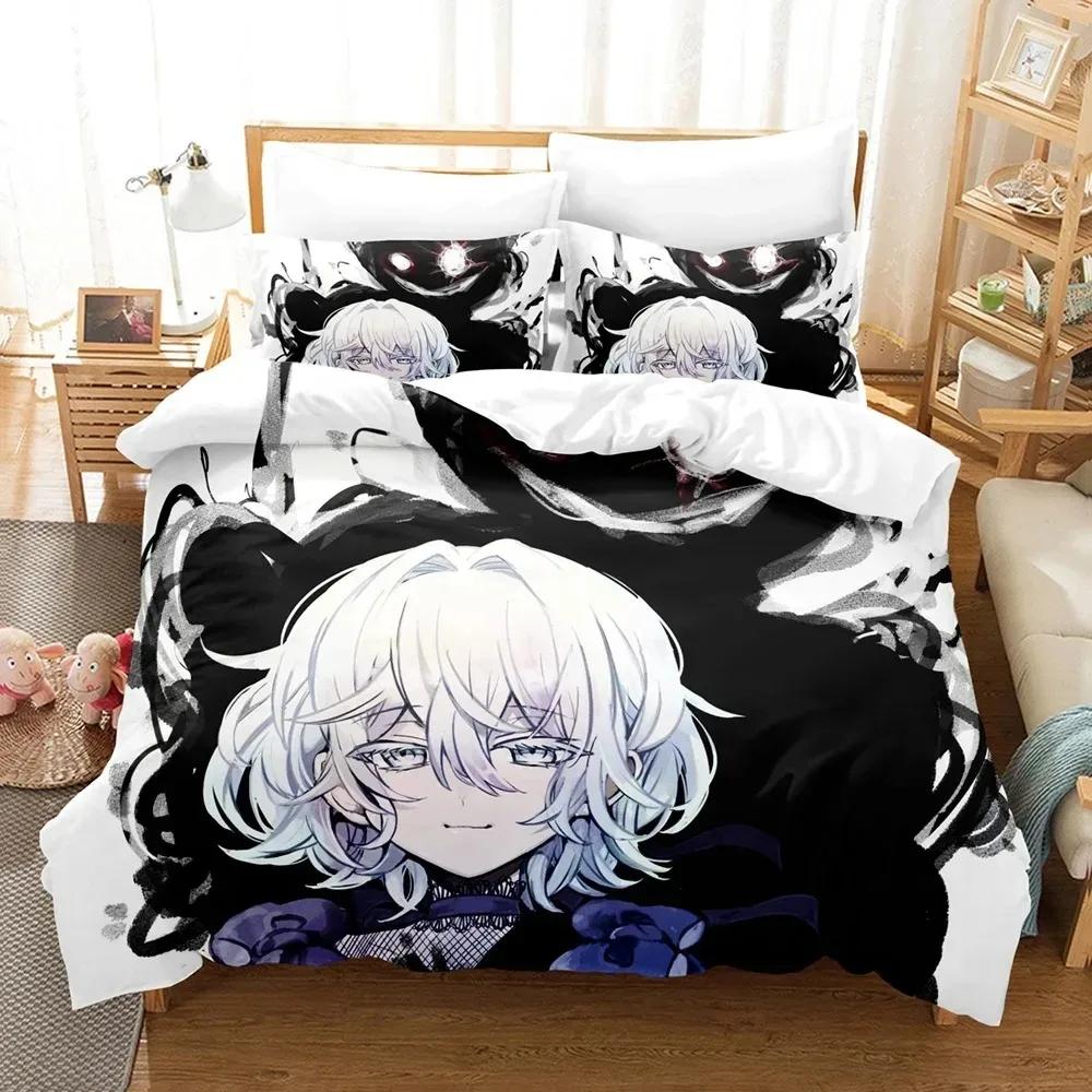 Comforter 3D Printed Anime The Case Study Of Vanitas Bedding Set Boys Girls Twin Queen Size Bed Kids Adult