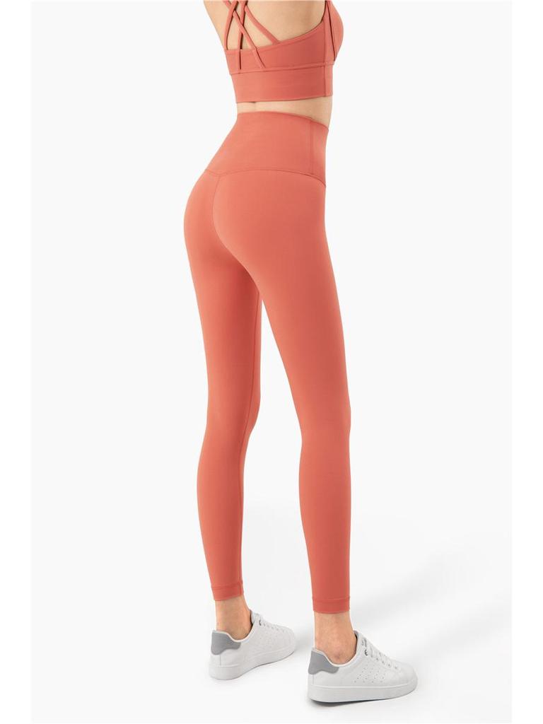 High-Waist Damen-Yogahose - Sportlich & Elegant, Perfekt für Frühling & Sommer Fitness