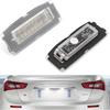NJSBYL Xenon White LED License Plate Lights for 2014 2015 2016 2017 2018 2019 2020 Maserati-Ghibli S S-Q4 M157 LED Rear License Plate Tag Lamps