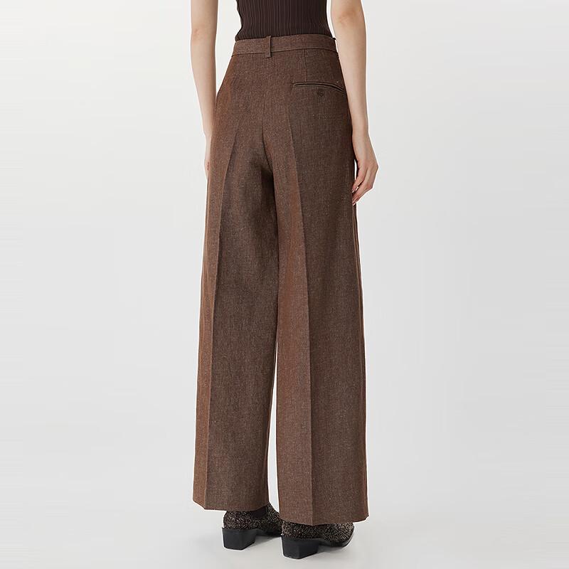 JNBY 2025 Spring Loose Fit Wide-Leg Pants