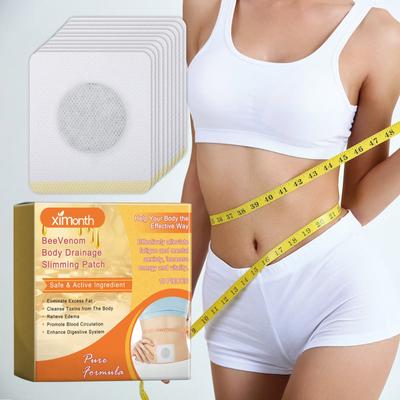 Bee Patch, Body Shaping Patch, Bee Lymphatic Drainage Patch, Bee Drainage Patch For Men And Women,10pcs