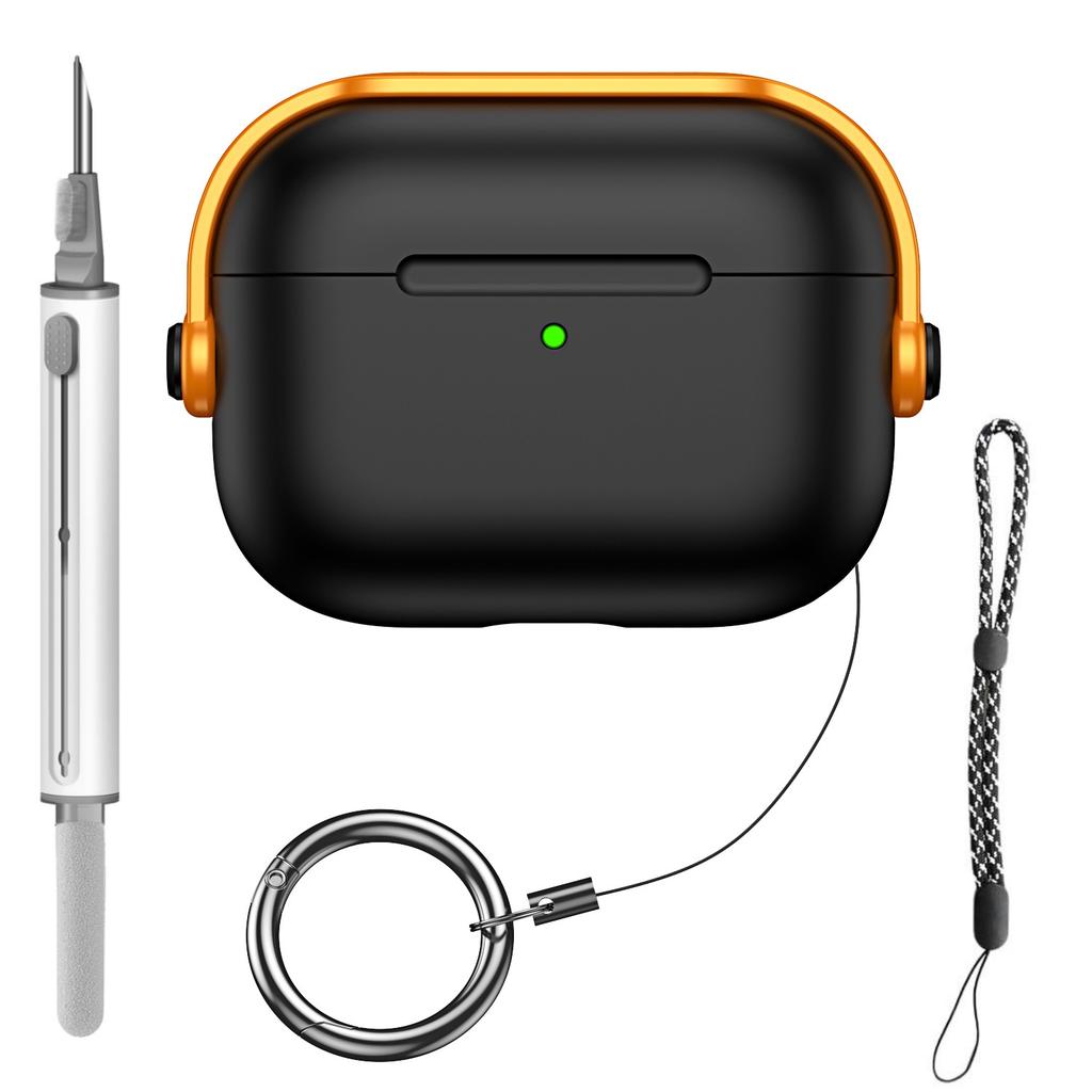 for Airpods Pro 3 Case Safety Lock Case for Apple Airpods Pro 3 (2025) with Cleaner Kit Drop Protection Air pods Pro3 Case Cover