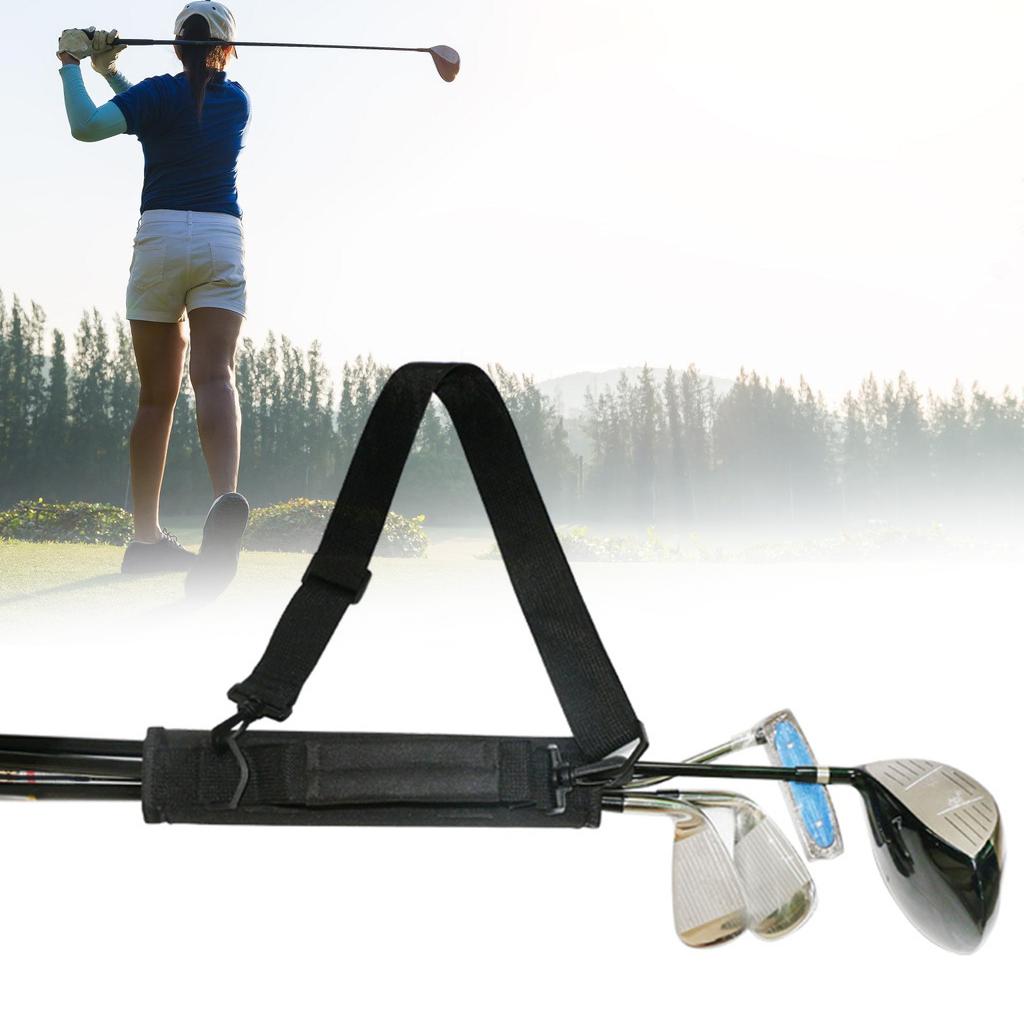 Golf Club Bag for Men and Women Lightweight Golf Pencil Bag with Shoulder Strap Golf Club Carrier Bag Golf Sunday Bag