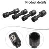 Repair Projects Hex Nut Sleeve Tool Chromoly Steel Socket Set Mechanical Tool High-Torque Tools 4-Piece Socket Set