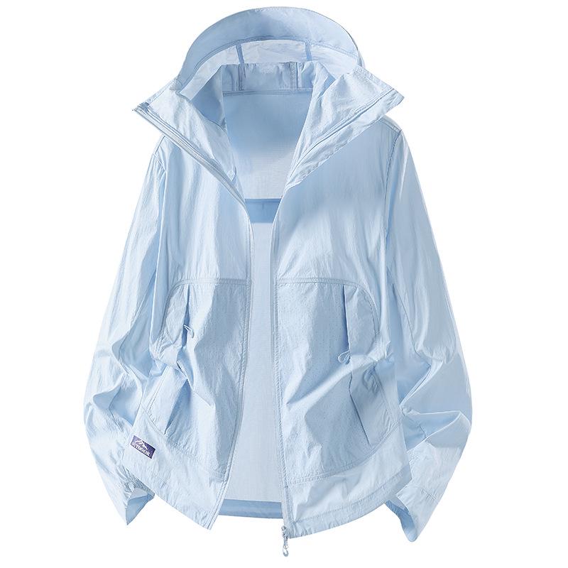 Men's Ice Silk UPF50+ Anti-UV Summer Sun Protection Jacket - Custom Logo Available.