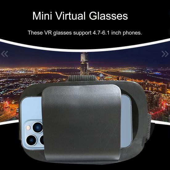 VR Glasses Ergonomic Design Long Standby Time High Clarity Vision Easy-to-Setup Wide Compatibility Improved Visual Experience VR Accessories 3D