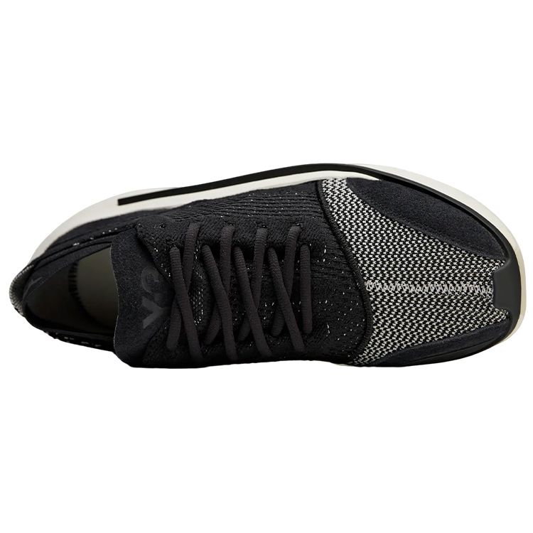 Adidas Y-3 Qisan Knit Black Off White Unisex Sneakers FZ6395