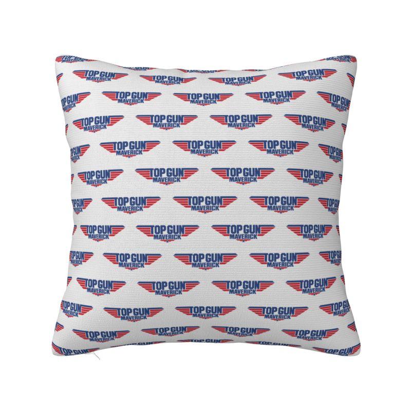 Custom Tom Cruise Maverick Film Top Gun Luxury Throw Pillow Cover Living Room Decoration Cushions for Sofa