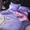 Summer Silk Luxury Plain Color 4-Piece Set - Light and Simple Design