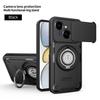 For Tecno Spark Go 1 Case Cover Magnetic Armor Shockproof Ring Holder Case Wireless Charge Cover