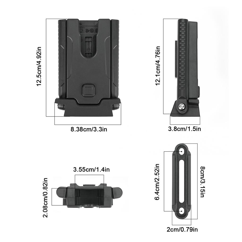 Bicycle Single Side Kickstand Foldable Portable Parking Support Bracket Stand For Mountain Road Bike