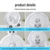 Compact Cartoon Electric Desk Fan for Student Dorms and Bedrooms