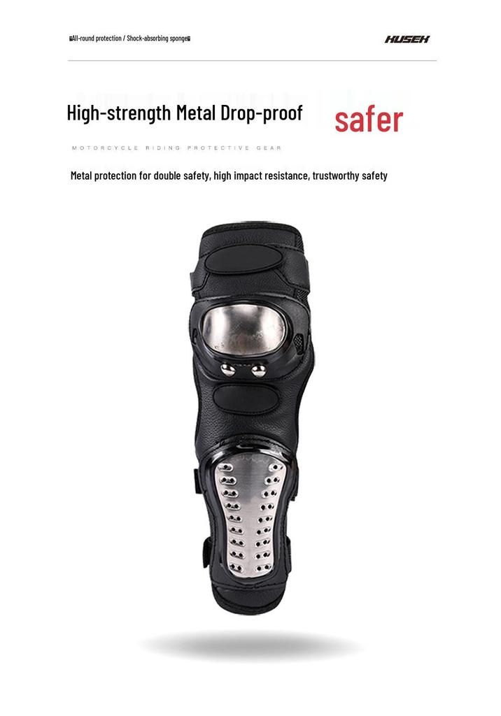 KUSEK Motorcycle Protective Gear: Windproof Knee & Elbow Pads for Cycling and Riding.