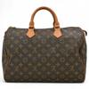 Auth Monogram Speedy 35 Boston Bag Brown PVC M41524 Lv8440dd
