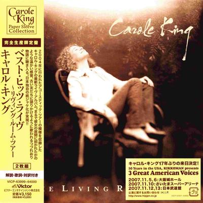 CD CAROL KING - The Living Room Tour VICP6399964000 Victor 2007 Japan Rock Used