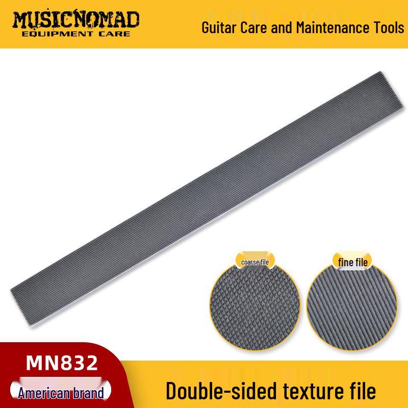 MusicNomad Ebonite Fret End File for Guitar & Bass Repair