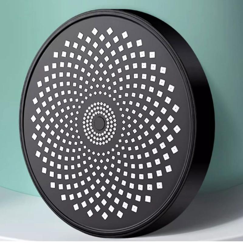 Water Saving Shower Head Featuring Advanced Pressure Boosts & Large Sprays Surfaces for Efficient Rinsing Use