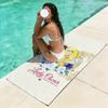 Anime Manga The Rose of V-Versailles Lady Oscar Soft Beach Towels Trip Swim Pool Bathing Towel Gym Spa Home Decor Gift Holiday