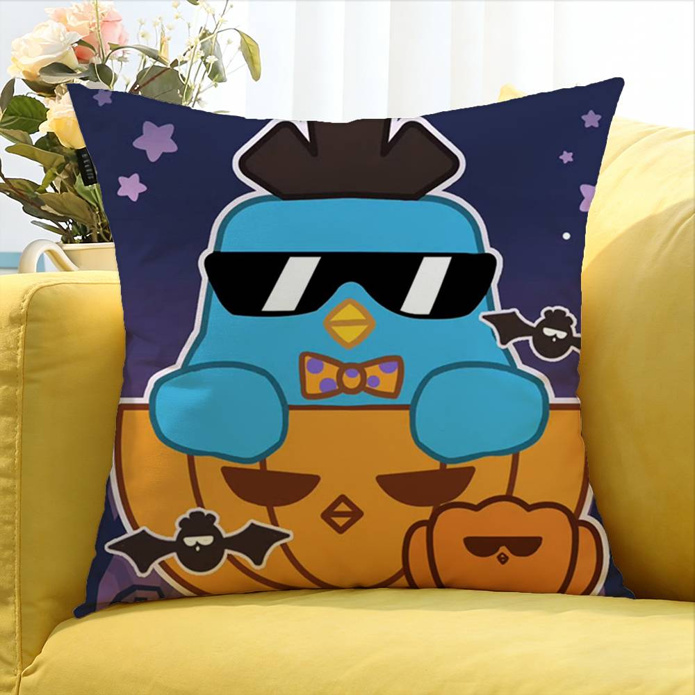 Scissor Seven World Various Sizes Square Pillow Case For Car Home Bedchamber Decor