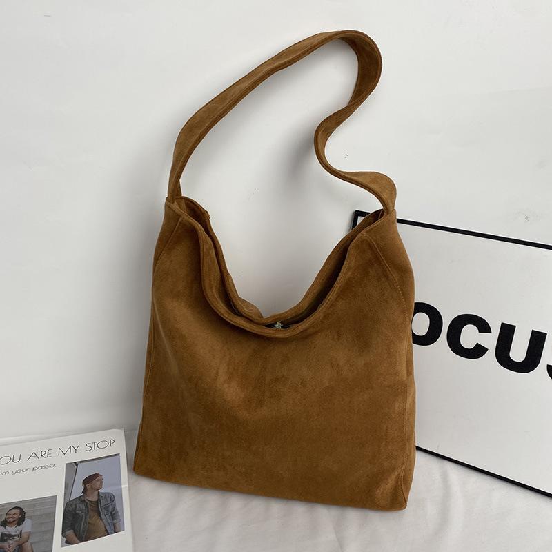 Retro Casual Commuting Large-capacity Bag Women's Popular New Autumn and Winter Casual Fashion Tote Bag Niche Shoulder Bag