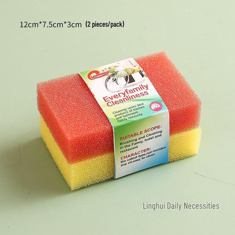 Multiple Styles Non-Stick Kitchen Cleaning Sponge & Scouring Brush Set
