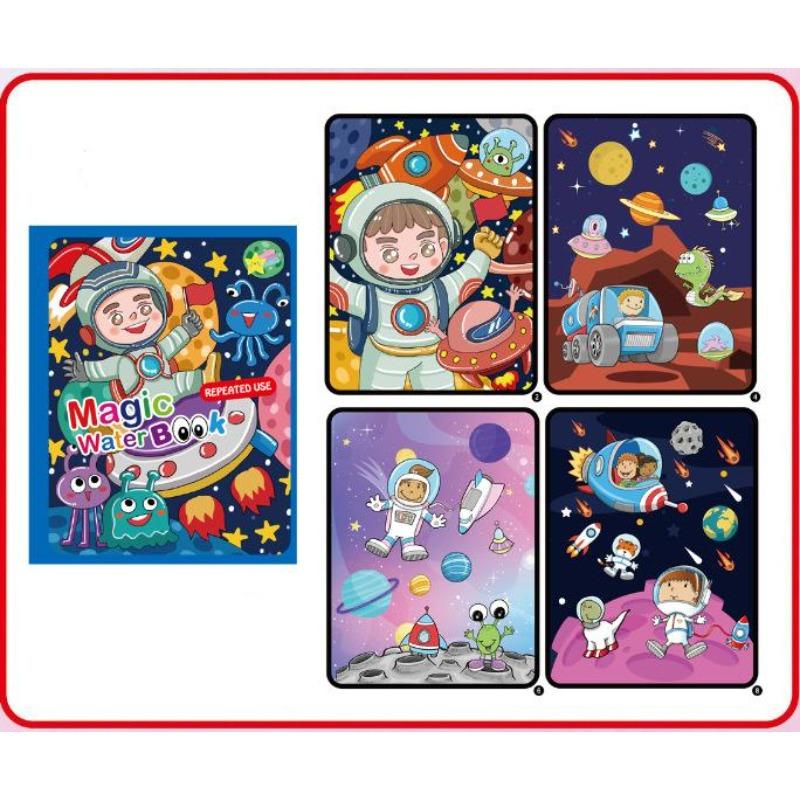 Kids New Magic Water Drawing Books Coloring Books Painting Toys For Kids Birthday Christmas New Year Gift For Boys And Girls