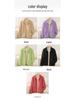 Women's Thick Fleece-Lined Jacket - Warm, Casual, Stand-Up Collar Cardigan for Autumn & Winter