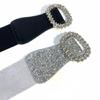 Wide Leopards Belt Sequins Stylish Comfortable Waist Belt Versatiles Waistband for Casual Outings and Party Gatherings