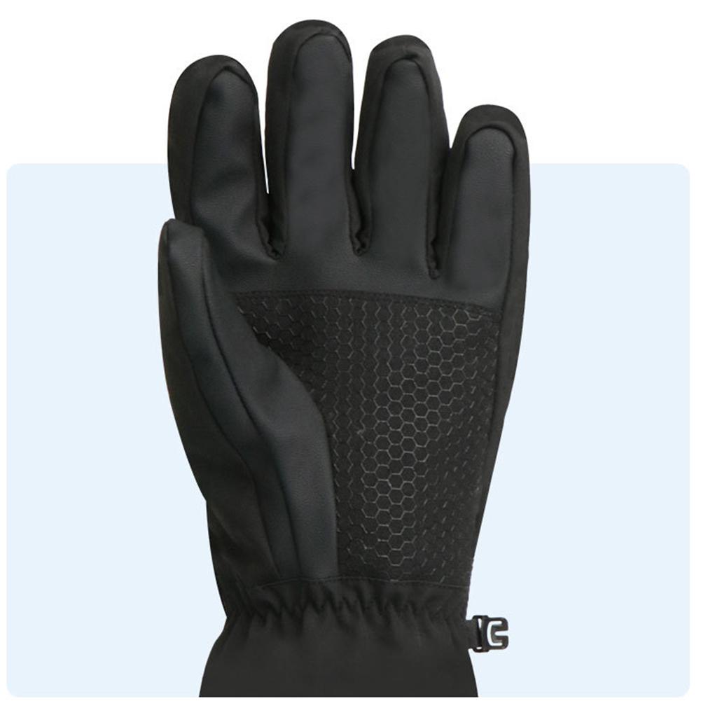 Beheizte Handschuhe Winter Motorrad Warm Beheizte Handschuhe Wasserdicht Wiederaufladbar Touchscreen Heizung Thermische Handschuhe Für Schneemobil