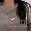 Fever same love necklace early spring accessories necklace sweet cool spice girl style necklace light luxury niche neck accessories