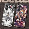 One P-Piece Kid Law Luffy Anime Case For Xiaomi Redmi Note 15 14 13 12 11 10 Pro Plus Cover For Redmi 15C 15 14C 13C Phone Cases