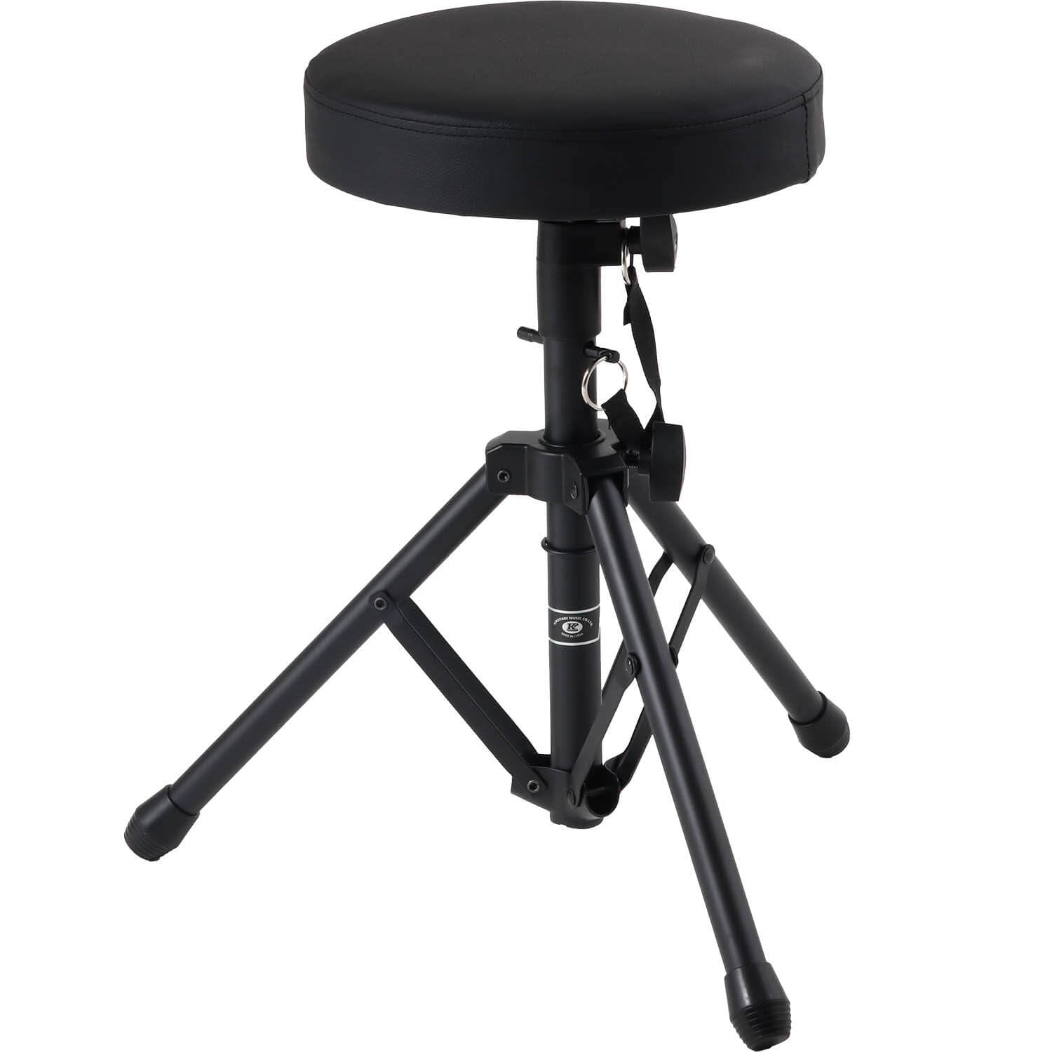 

Kikutani Drum Height Throne/Stool, Adjustable, 465-660mm, DT-01B чёрный